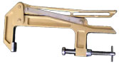 Morsetto in ferro e acciaio inox Serie Oro A 230mm