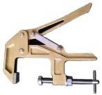 Morsetto in ferro e acciaio inox Serie Oro A 90mm